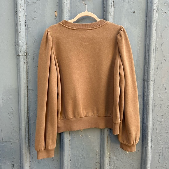 Anthropologie Second Female Carmella Brown sweatshirt, size Large - Picture 3 of 12